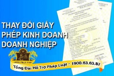 Dịch vụ thay đổi đăng ký giấy phép kinh doanh