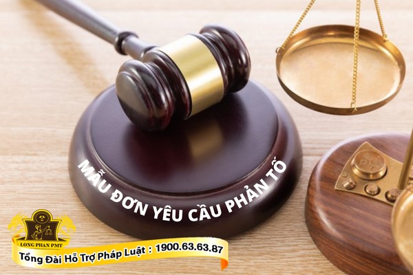 Mẫu đơn yêu cầu phản tố