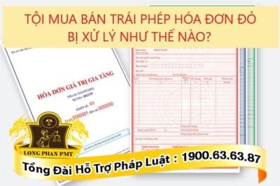Tội mua bán trái phép hóa đơn đỏ