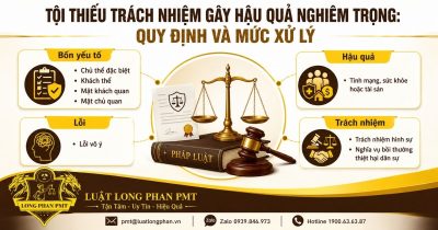 Tội thiếu trách nhiệm gây hậu quả nghiêm trọng và các yếu tố xác định trách nhiệm hình sự