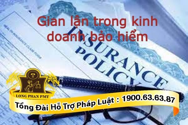 Gian lận trong kinh doanh bảo hiểm