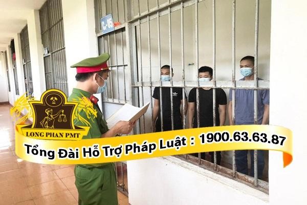 Các trường hợp bị tạm giam