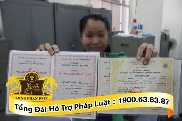 Cấu thành tội sử dụng bằng cấp giả đi xin việc