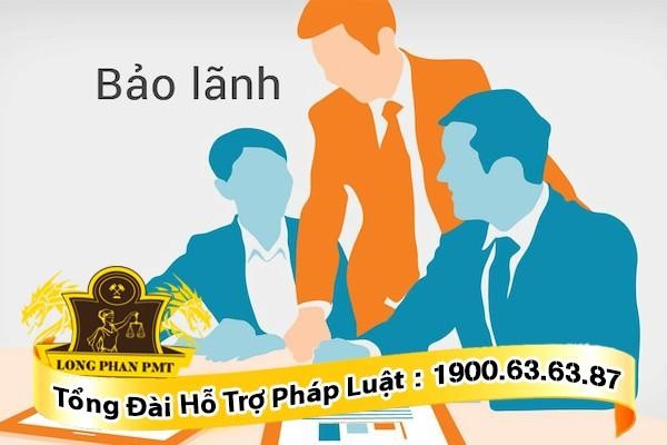 Viec bao lanh cua nhieu nguoi cung mot nghia vu