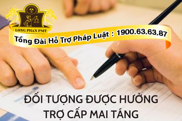 Đối tượng hưởng trợ cấp mai táng