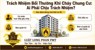 Trách nhiệm bồi thường khi cháy chung cư và các chủ thể có thể phải chịu trách nhiệm