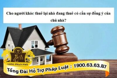 Cho thuê lại nhà ở