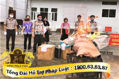 Xử lý vật chứng