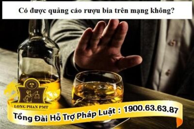 Quảng cáo rượu bia trên mạng
