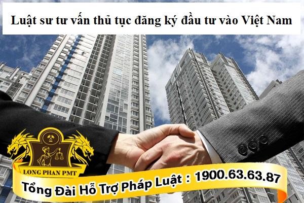 Thủ tục về đăng ký đầu tư tại Việt Nam