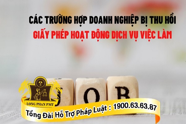 Trường hợp bị thu hồi giấy phép hoạt động
