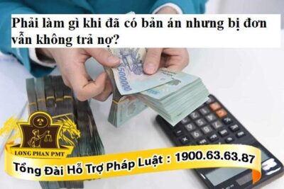 Bị đơn không trả nợ
