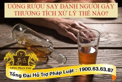 Hành vi uống rượu có vi phạm pháp luật