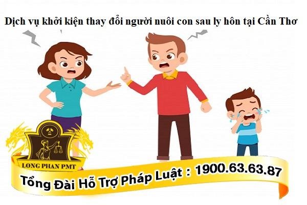 Khởi kiện thay đổi người nuôi con