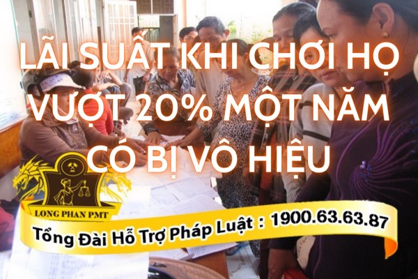 Mức lãi suất tối đa khi chơi họ