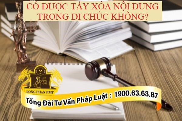 Quy định về di chúc