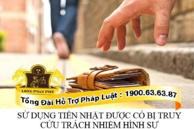 Sử dụng tài sản nhặt được của người khác