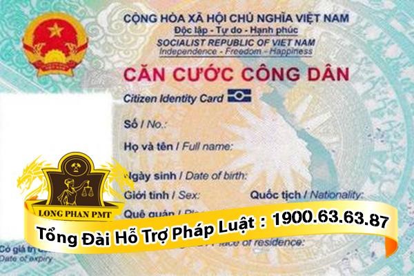 Thẻ căn cước công dân