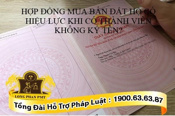 Mua bán đất hộ gia đình hiện nay