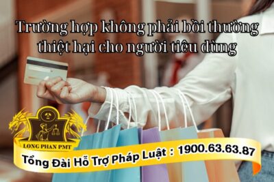 Người tiêu dùng không được bồi thường