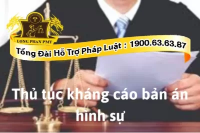 Thủ tục kháng cáo bản án hình sự