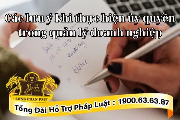 Ủy quyền quản lý doanh nghiệp