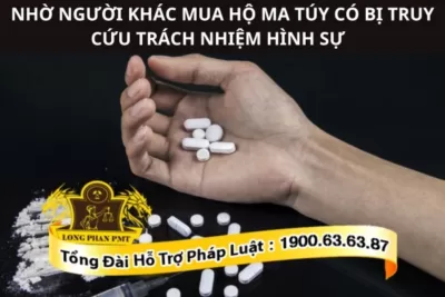 Nhờ người mua hộ ma túy xử lý thế nào