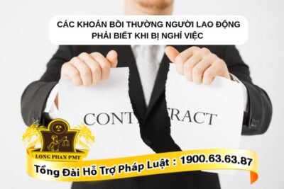 Bồi thường cho người lao động khi nghỉ việc