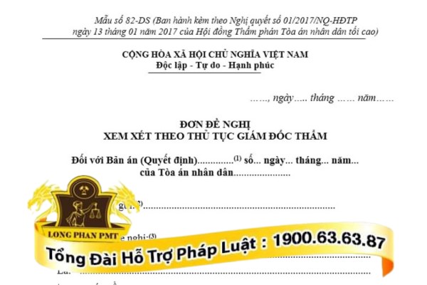 Giải quyết đơn đề nghị kháng nghị giám đốc thẩm dân sự