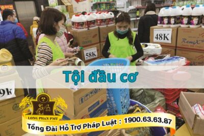 Mức hình phạt tội đầu cơ
