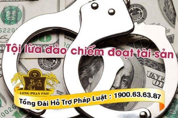 Tội lừa đảo chiếm đoạt tài sản