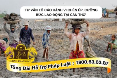Tư vấn tố cáo chèn ép, cưỡng bức lao động