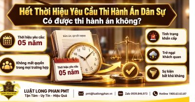 Hết thời hiệu yêu cầu thi hành án dân sự và trường hợp được xem xét yêu cầu quá hạn.