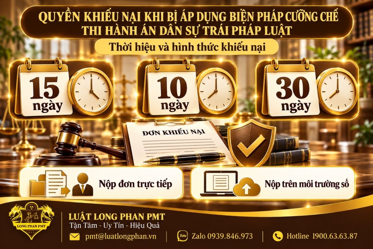 Quyền khiếu nại cưỡng chế thi hành án dân sự của người phải thi hành án