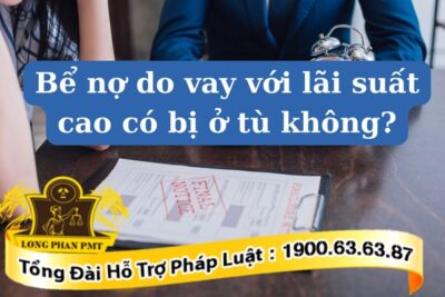 Bể nợ do vay với lãi suất cao