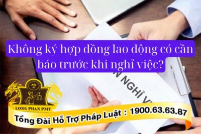 Đơn xin nghỉ việc của người lao động