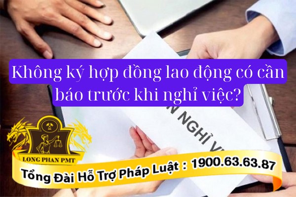 Đơn xin nghỉ việc của người lao động