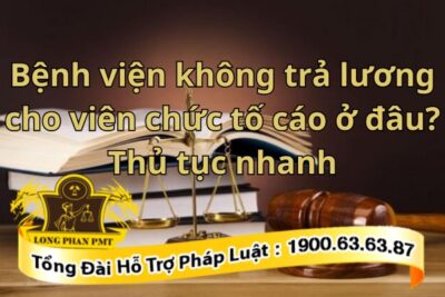 Viên chức tố cáo bệnh viện không trả lương