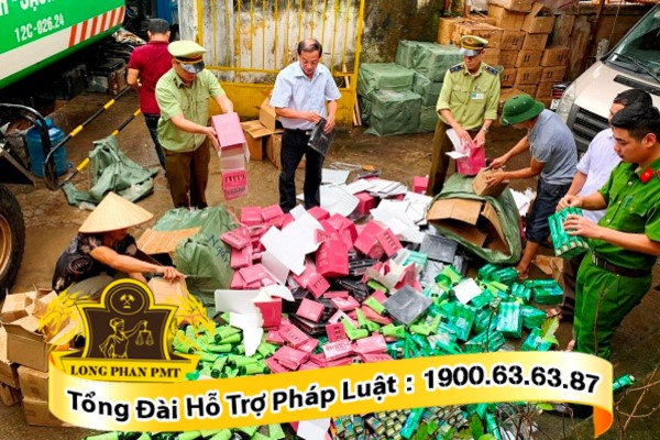Xử phạt hành vi kinh doanh hàng hóa nhập lậu