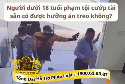 Án treo đối với người dưới 18 tuổi phạm tội