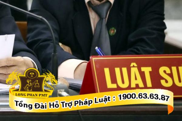 Luật sư tham gia phiên tòa xét xử