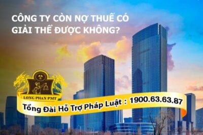 Nghĩa vụ công ty nợ thuế