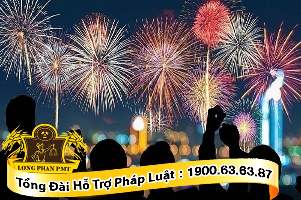 Pháo nổ trong dịp tết