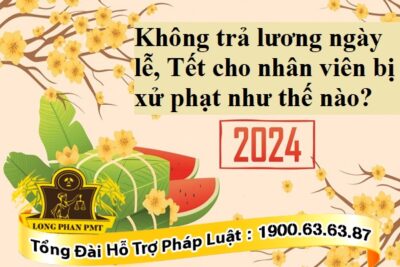 Trả lương ngày lễ, Tết