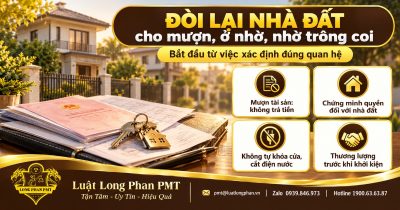 Hồ sơ, chìa khóa và ngôi nhà minh họa việc đòi lại nhà đất cho mượn, ở nhờ, nhờ trông coi
