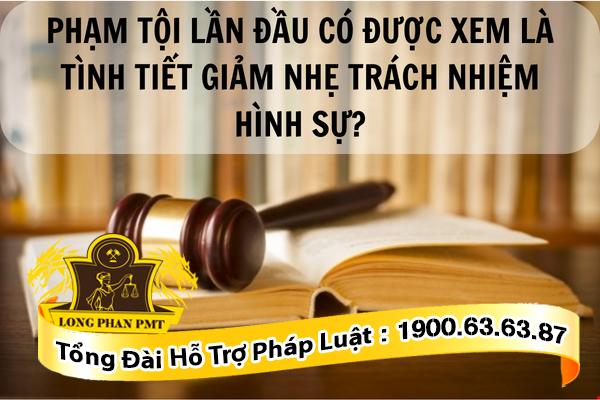 Áp dụng tình tiết giảm nhẹ trách nhiệm hình sự