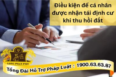 Điều kiện nhận tái định cư