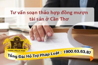 Soạn thảo hợp đồng mượn tài sản
