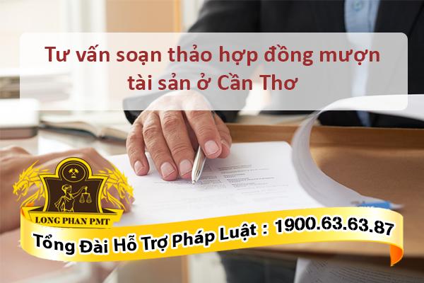 Soạn thảo hợp đồng mượn tài sản