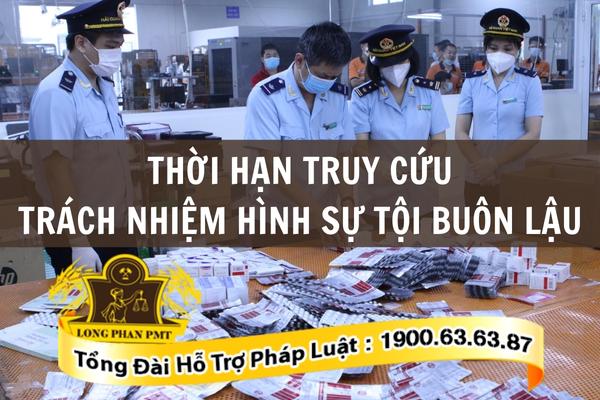 Truy cứu trách nhiệm hình sự Tội buôn lậu